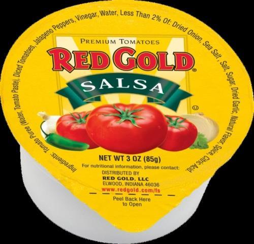 Example Below: TOMATO, SALSA, 84 ct./ 3.0 oz. dipping cups. Individual portion cups.