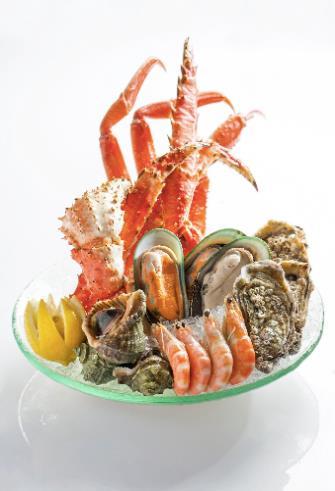 including Alaska King Crab Legs, Alaska Snow Crab Legs, Yabbies, Sea Whelks, Mussels & Shrimps.