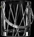 NEW 6310383 Decanter 6 1 /2 x 4 4 /5 x 8 in. $225 6310397 Ice Bucket 6 x 5 2 /7 in.