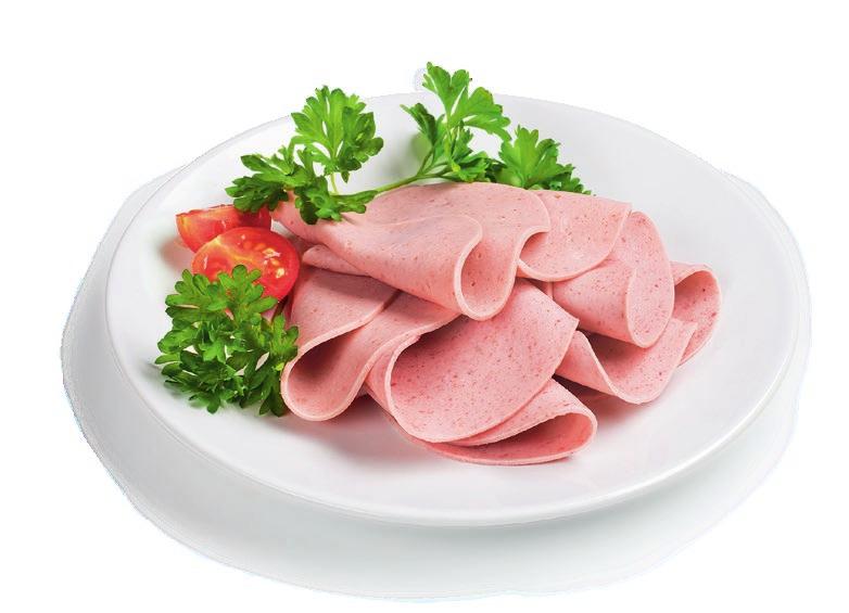 Cooked sausage A homogeneous emulsion in the cutter and stable structure when heated - with