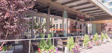 PUB PATIO PRIVATE EVENT SPACES union station CAPACITY: Up to 70 seated & 90 for Reception Full Patio: 1,326sf /