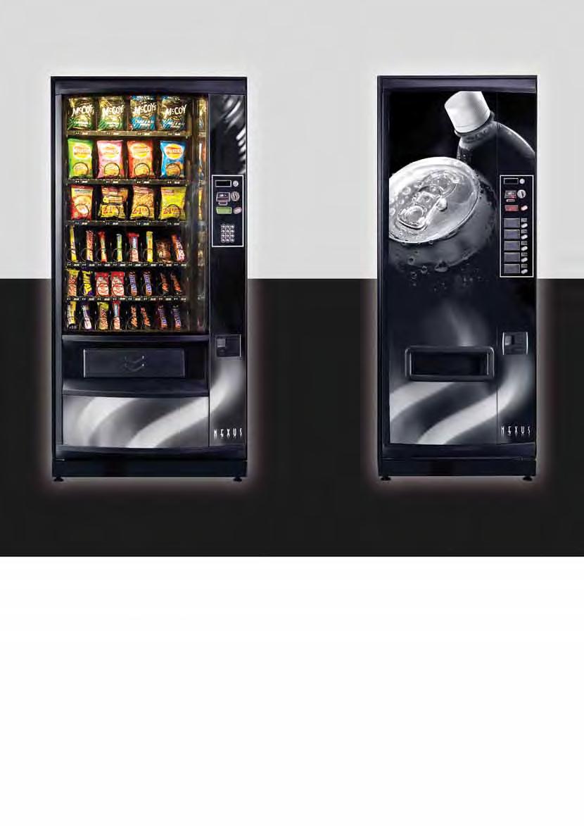 EXU H EXU B The exus H & B models complete the exus range offering snacks, confectionery, sandwiches and cold drinks tyled with exus black branding the exus range will compliment any location exus H