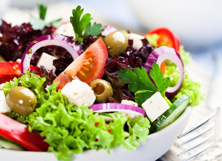 Salads Why not enjoy a healthier alternative?