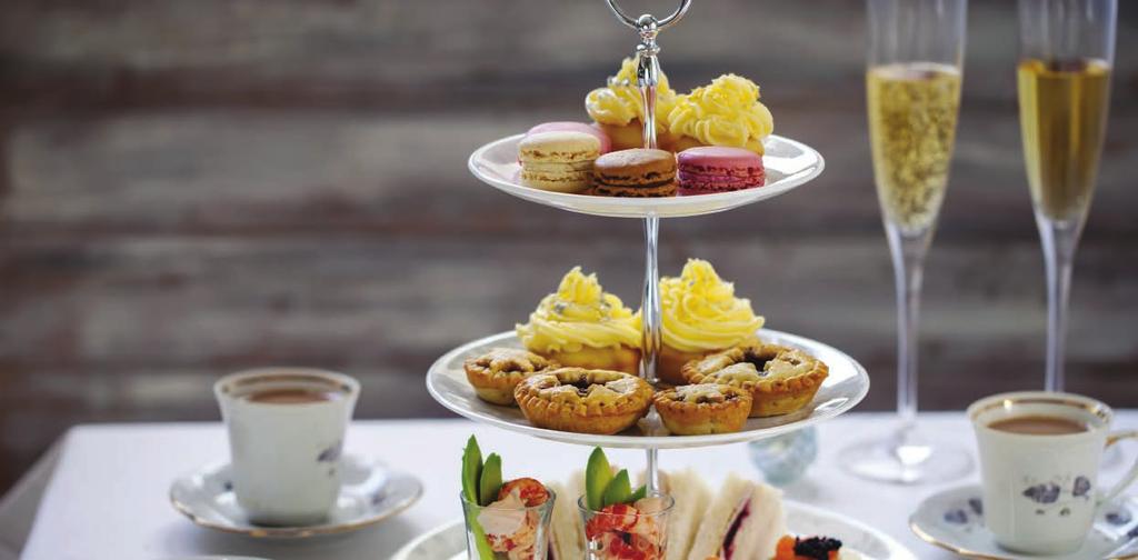 the top of their game. Festive Afternoon Tea Available from 29th November - 24th December excluding Sundays.