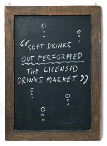 34 Britvic Soft Drinks Report 2009 Pubs and bars Managed sector improved in second half In 2008 soft drinks sales in the independent sector (down 1%) held up better than either managed (down 4%) or