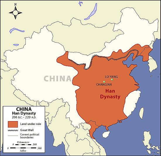 Pax Sinica Chinese Peace = 400 year period of prosperity & stability China fed its