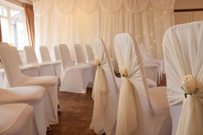 We are licensed for civil ceremonies so you can enjoy the whole day in