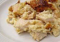 TURKEY CASSEROLE WITH CHEESE Prepare this turkey dish for brunch, lunch, or dinner. Feel free to use shredded Swiss or a mild Cheddar cheese in this flavorful turkey casserole.