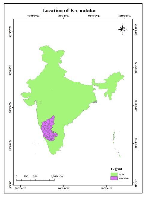 the black soil. No doubt major parts of the Karnataka covered by black soil. Others have held that it is derived from Karu+Nadu which mean elevated land or country.