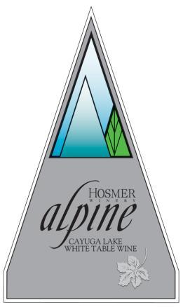 Hosmer Alpine Alpine is making a comeback! This blend is crisp and mouth filling with clover and granny smith apple on the nose and lemon and orange on the front palate.