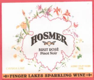 Hosmer Brut Rosé Pinot Noir The fruit was picked, crushed and left overnight on the skins. The free run was kept separate from the press fractions.