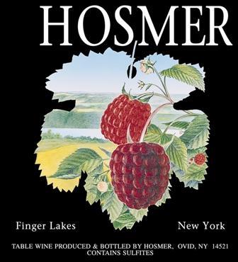 Hosmer Raspberry Rhapsody This wonderfully aromatic treat is made from semi-sweet white wine infused with locally grown, sunripened red raspberries.