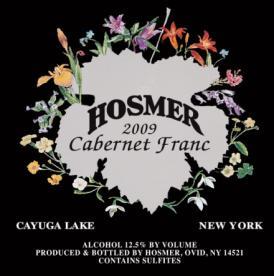 2009 Hosmer Cabernet Franc Winemakers notes: The fruit is de-stemmed and crushed into one ton bins and fermented at 86 degrees for 10 days.