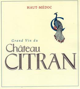 Château Citran Booth #20 57 Château Citran 2011 SKU 15658 Haut-Médoc Red Wine 750ml $41.87 WE 91 A rounded rich wine, showing the juicy fruit of the year along with rich tannins.