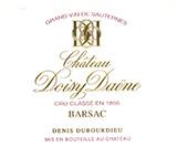 Château Doisy-Daëne Booth #41 101 Château Doisy-Daëne 2011 SKU 12821 Barsac White Wine 750ml $80.00 RP 95 WS 95 WE 93 Tasted blind at the Sauternes 2011 horizontal tasting.