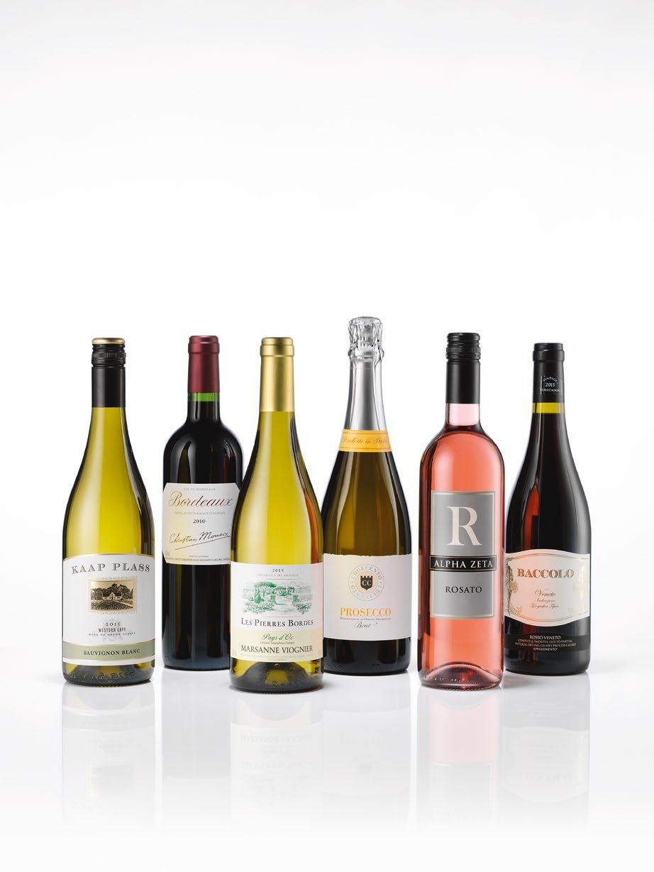 3 BUY WITH COMPLETE CONFIDENCE All our wines have honest and clear tasting descriptions. Our wine advisers can answer any of your queries, from choosing the right bottle to matching food and wine.