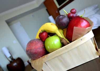 $30* Seasonal Fruit Display Assortment of fresh, seasonal, whole fruit.