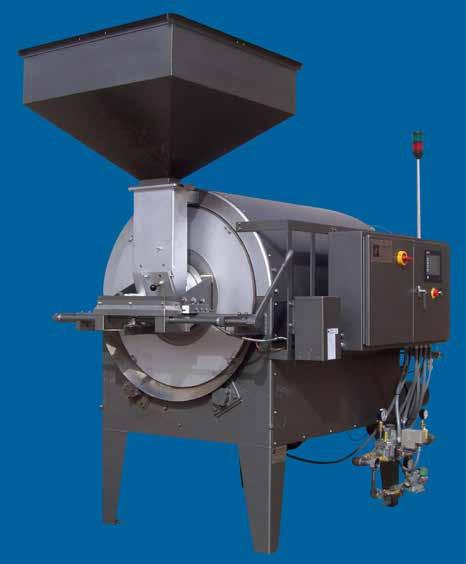 Uniform color penetration, fast heat transfer, minimal fuel usage and precision roasting in a continuous, automatic operating cycle make our roasters an excellent choice for nut processors.