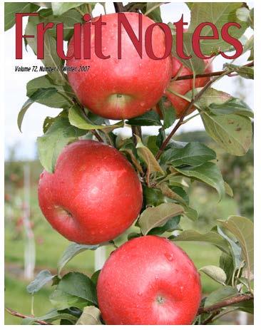 Customers: Want new varieties Results in Fruit Notes Volume 72, No.