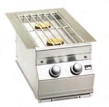 GRILLING ACCESSORIES P O W E R B U RNER P O W E R B U RNER 19-S0B1N-0 19-4B2N-0 C U T- O U T:12 x19 x18 ¾ The largest and most powerful side