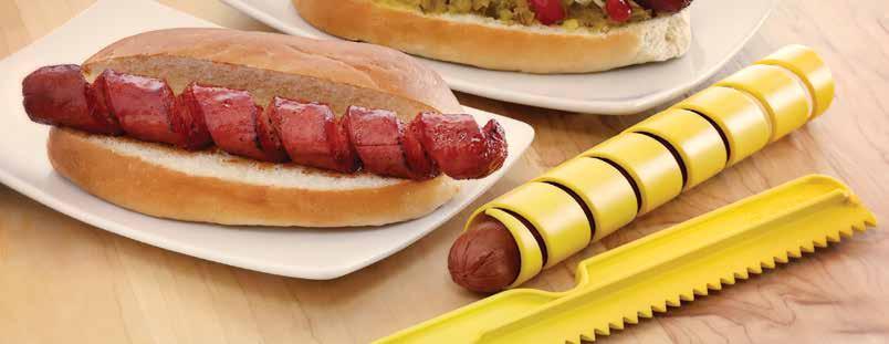 Enjoy perfectly caramelized hot dogs, offering delicious and crispy bites! Wieners will never curl again!