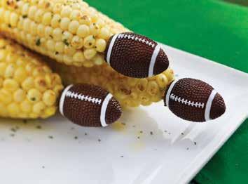 GRILLWARE GRILLTOP ACCESSORIES - CORN FOOTBALL CORN HOLDERS Stainless steel prongs 76169 Set