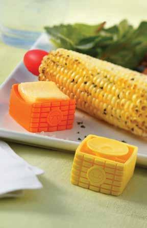 fingers free from grease and mess Great for corn on the cob, potatoes and rolls Colour coded for