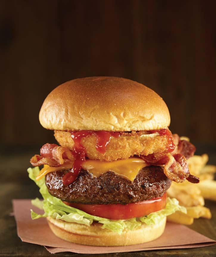 cucumber and onion. * CLASSIC BURGER RM38 The same great Hard Rock Legendary experience, just in a smaller size.