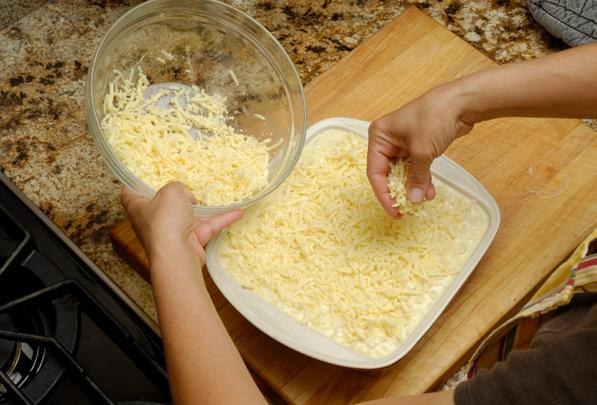 Tbsp all-purpose flour 6 cups grated extra sharp cheddar cheese cups whole milk Kosher salt Freshly