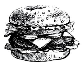 BURGERS Handmade to our own special recipe and served in a brioche style bun with lettuce, tomato, mayo and dill pickle with double-dipped chips and house slaw on the side Classic Poet s Burger 7oz