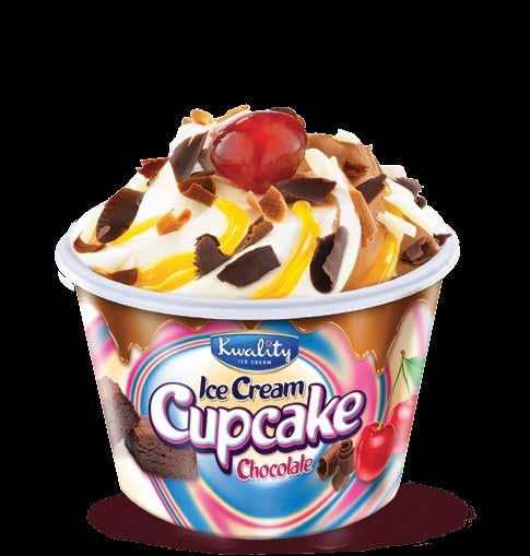 SUNDAES CUPS Fudge Sundae Creamy Vanilla Ice Cream swirled with