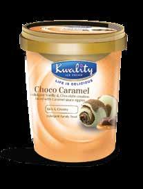 Available in 125ml Cups Choco Caramel