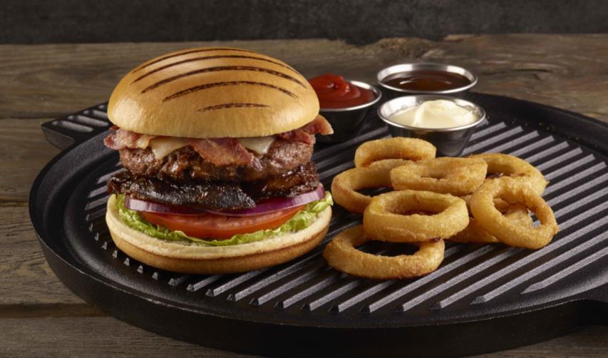 Grill Marked Burger Bun Code: 1676 A fully baked, fully sliced burger bun with grill marks applied to the top to give an authentic just-grilled look. Benefits: Pre-sliced for convenience.