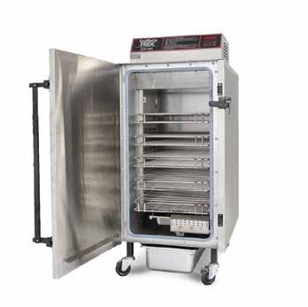 ELECTRIC SMOKERS DH-65 SC-200 Specifically designed for smoking ribs, the DH-65 includes a woodchip box, smoke, heat and steam elements that are synchronized to perform as one function.