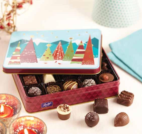 FESTIVE GROVE TIN Rock around the Christmas tree this year with Purdys.