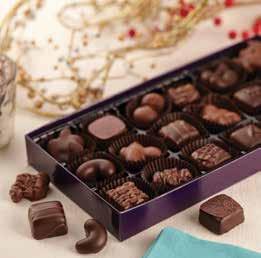 18166Y 18pc $21 NUTS & CARAMELS If you can t decide between caramels or nuts, pick up a few boxes of crunchy nuts (almonds, cashews, peanuts and