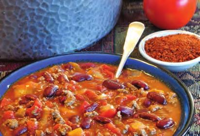 Quick Chili 1 2 pound lean ground meat 1/2 medium onion, chopped 1 can (15.5 ounces) kidney beans, rinsed and drained 1 can (14.5 ounces) diced tomatoes with liquid 1 1 2 tablespoons chili powder 1.