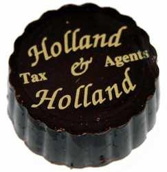 Holland & Holland Tax Agents have been giving their clients personalised chocolates for over 8 years to thank them for their business.