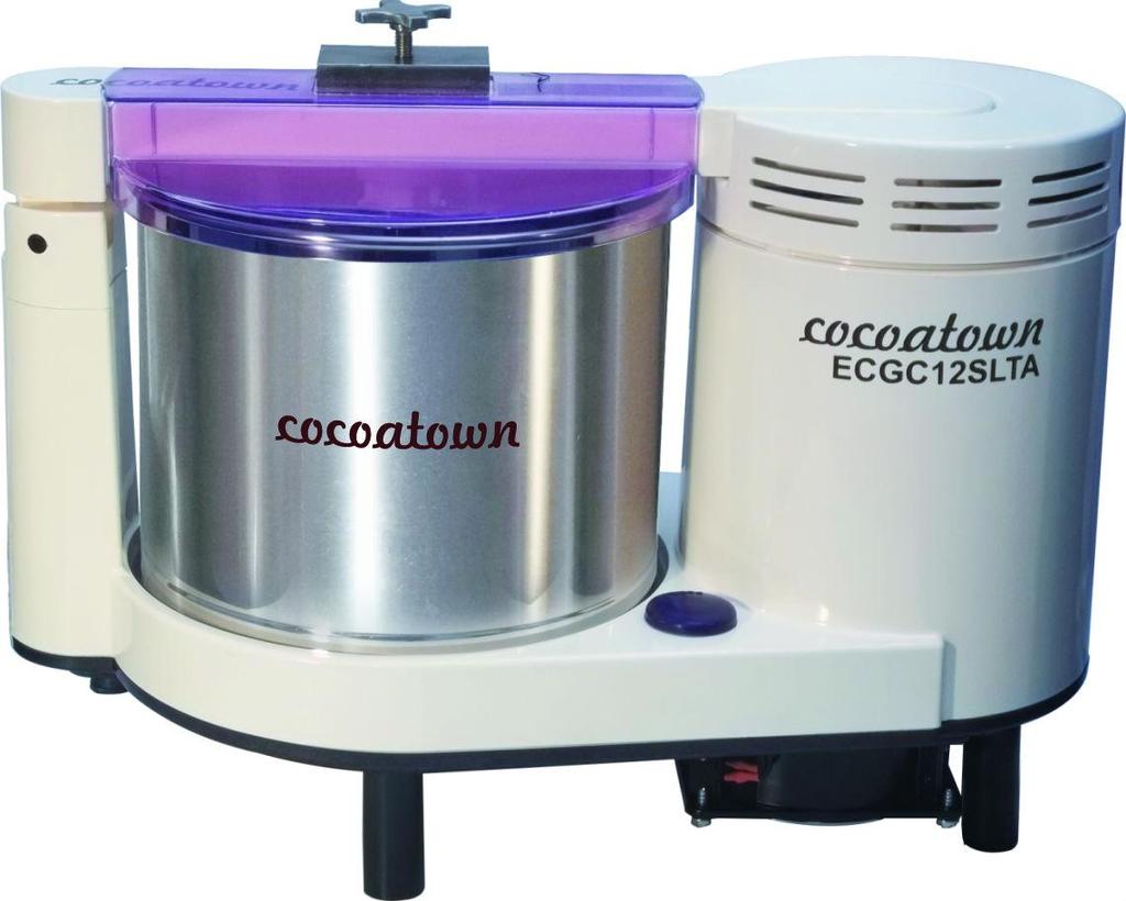 5 ECGC-12SLTA - Melanger The ECGC-12SLTA is the latest version of the melanger CocoaTown sells. We have added a tension adjustor to this unit for more accurate tension control.