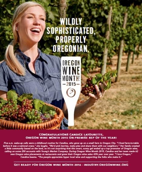 Each receives their own Wildly Sophisticated, Properly Oregonian print ad, which will run in the Oregon Wine Press in fall 2016.