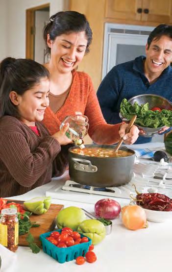 Be a Champion for Change in Your Kitchen You can become a Champion for Change for your family by making meals and snacks packed with plenty of fruits and vegetables and making sure your family is