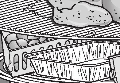 Heat rises, reflects off the lid and inside surfaces of the grill, and circulates to slowly cook the food evenly on all sides.