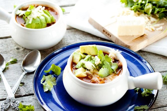 secret ingredient taco soup SERVES 4 The secret ingredient gives the perfect touch of sweetness and creaminess making it the comfort you ve been looking for.