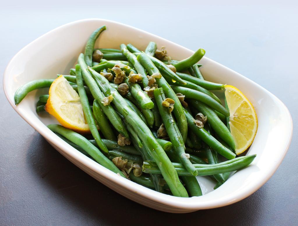 Green Beans with Capers and Lemon Serves 1 INGREDIENTS 1 cup green