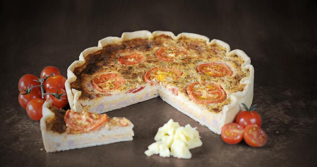 Large Catering Quiche Mature Cheddar