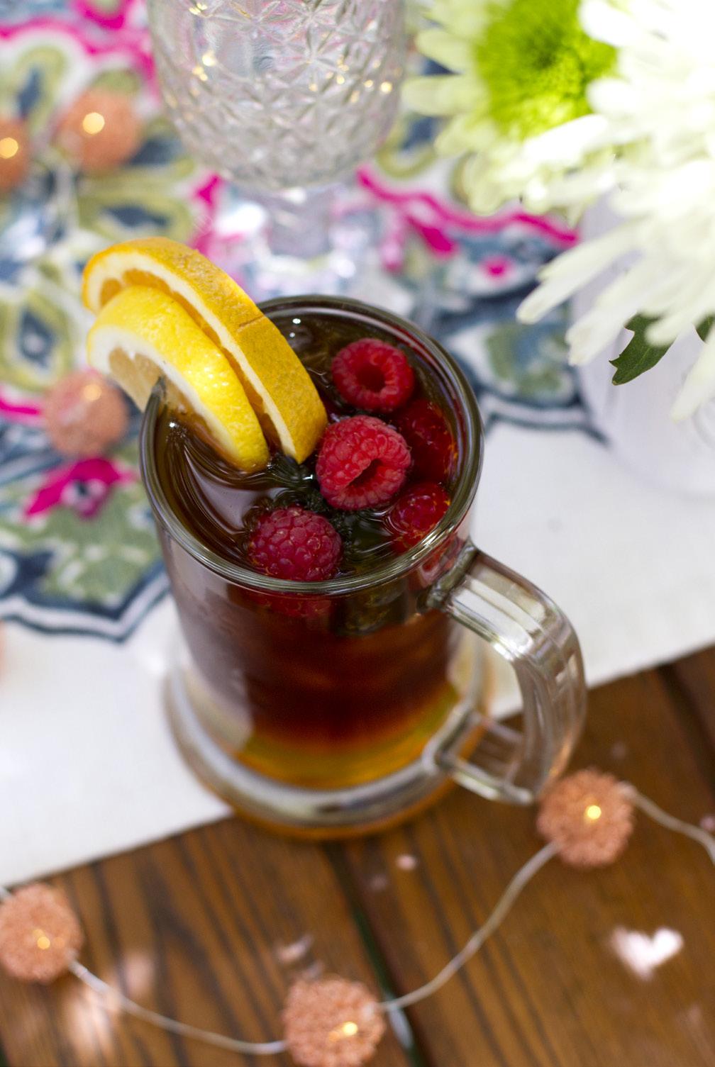 Cold Brew Berry Sangria Step into summer serving this totally sippable patio drink! Get your caffeine fix but stay cool and refreshed with crisp citrus notes and fresh fruit.