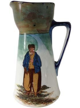 was designed by the famous illustrator Cecil Aldin. Dickens Airbursh Pitcher 7.