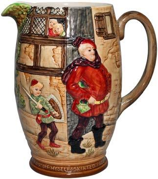 gentleman as he is portrayed on this Royal Doulton seriesware pitcher. Dutch Pitcher 7.