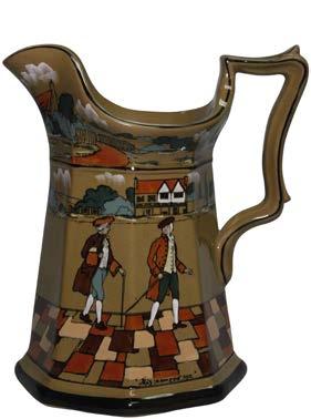 design on this stunning Doulton Lambeth pitcher. Buffalo Pottery Deldare Pitcher 8.