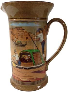 Doulton Pitchers Gallant Fishers Pitcher This Doulton Izaak Walton pitcher reads Of Recreation There Is None